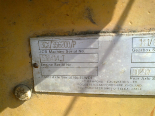 ขายชุดเกียร์950F2/JCB S/N356xxx ขายชุดเกียร์950F2/JCB S/N356xxx