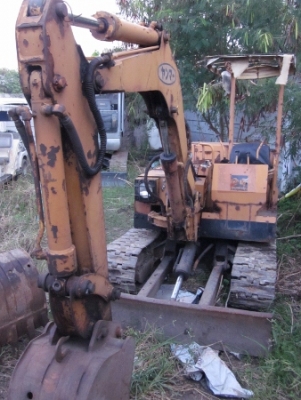 ขายถูก-รถขุดเล็ก YANMAR: YTB 800-1 ของเก่านอกญี่ปุ่น สภาพเดิมๆ แทรคเหล็ก แรงดี