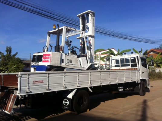 ขาย ฟอร์คลิฟต์ SUMITOMO. แท้จากญี่ปุ่น 3.5 TON เสายกสูง 5.4 เมตร !!!( น้ำหนักรถ 6800 KG ) ขอขอบคุณพี่วสันต์ จ.เลย