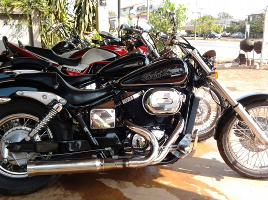 ด่วน!ขาย shadow slasher 400 custom ทะเบียนแท้ โอนขนส่ง ราคา140000 บาท ลดราคาขาย 129,999 บาท โทรสอบถามได้ครับ