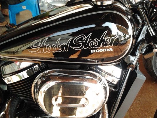ด่วน!ขาย shadow slasher 400 custom ทะเบียนแท้ โอนขนส่ง ราคา140000 บาท ลดราคาขาย 129,999 บาท โทรสอบถามได้ครับ