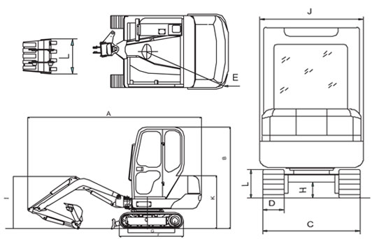 YUCHAI รถขุดจีนที่ขายดีในอเมริกาYC15-8รถใหม่ราคาเริ่มต้นที่481000บาท