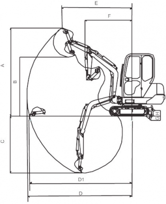 YUCHAI รถขุดจีนที่ขายดีในอเมริกาYC15-8รถใหม่ราคาเริ่มต้นที่481000บาท