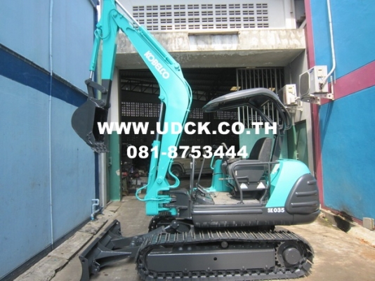 ขายรถขุดเล็ก KOBELCO รุ่น SK035 แทร็กเหล็ก มือสองญี่ปุ่น ขายรถขุดเล็ก KOBELCO รุ่น SK035 แทร็กเหล็ก มือสองญี่ปุ่น