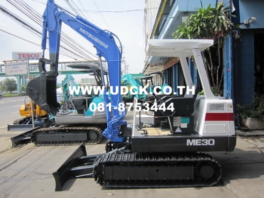 ขายรถขุดเล็ก MITSUBISHI รุ่น ME30 แทร็กเหล็ก มือสองญี่ปุ่น