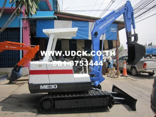 ขายรถขุดเล็ก MITSUBISHI รุ่น ME30 แทร็กเหล็ก มือสองญี่ปุ่น