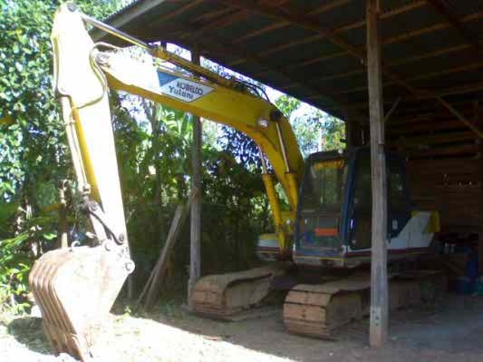 ขายรถแบคโฮ  KOBELCO  sk 120-3 ไฟฟ้าครบช่วงล่างเต็ม เอกสารอินวอยท์พร้อมใช้ราคาถูก