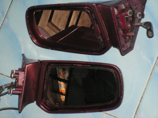 กระจกข้างปรับมือ