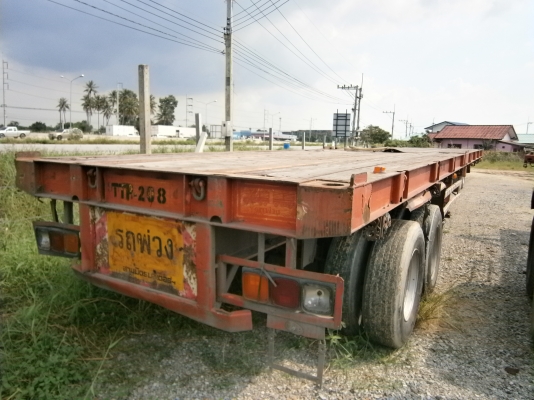 ขายหางพื้นเรียบ 2 เพลา ต่อจาก SMM สภาพสวย พร้อมใช้งาน ขายหางพื้นเรียบ 2 เพลา ต่อจาก SMM สภาพสวย พร้อมใช้งาน