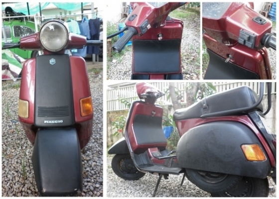Vespa Cosa ทะเบียน+โอน ไม่ขาดต่อ ลดราคาเอาไปขี่กัน