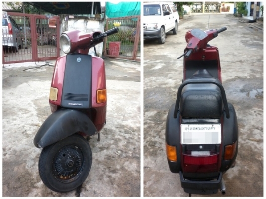 Vespa Cosa ทะเบียน+โอน ไม่ขาดต่อ ลดราคาเอาไปขี่กัน Vespa Cosa ทะเบียน+โอน ไม่ขาดต่อ ลดราคาเอาไปขี่กัน