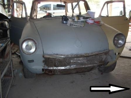 VW Tpye3 กบกบ ลอกสี ตัดผุแล้ว ถูก ถูกโละสต๊อก