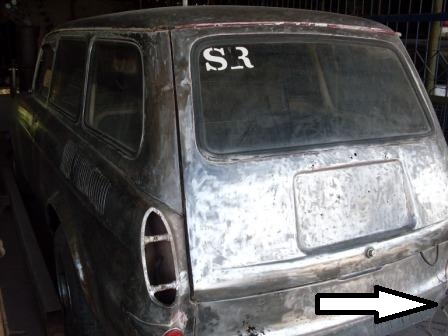 VW Tpye3 กบกบ ลอกสี ตัดผุแล้ว ถูก ถูกโละสต๊อก