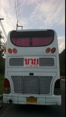 ขายด่วน รถบัสปรับอากาศ 6 ล้อ ยาว 12 เมตร สูงเต็ม ทรงกล้วยหอม เพิ่งเปลี่ยนเครื่องมาใหม่ ยอมขายแบบขาดทุน