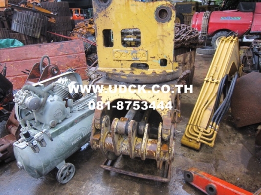 ขาย หัวคีบไม้ (หมุนได้) ใส่ PC120 มือสองญี่ปุ่น