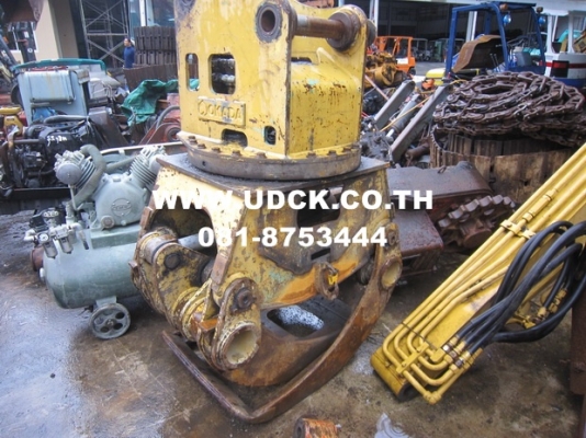 ขาย หัวคีบไม้ (หมุนได้) ใส่ PC120 มือสองญี่ปุ่น