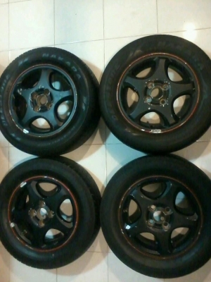 ขาย ล้อแม็ค 1ชุด 4 วง 4/100  ขอบ 14" ถูกๆ