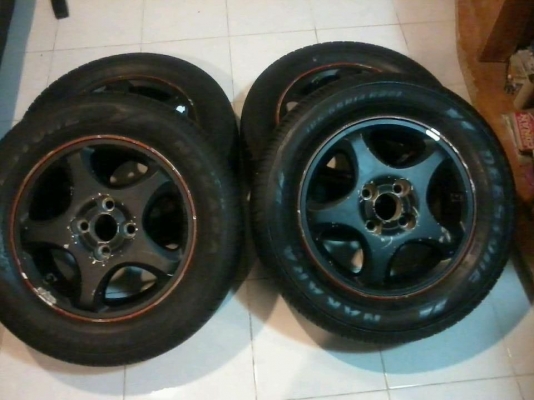 ขาย ล้อแม็ค 1ชุด 4 วง 4/100 ขอบ 14" ถูกๆ ขาย ล้อแม็ค 1ชุด 4 วง 4/100 ขอบ 14" ถูกๆ