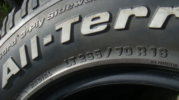 BF Goodrich Allterrain 265 70 r16 สวยๆ BF Goodrich Allterrain 265 70 r16 สวยๆ