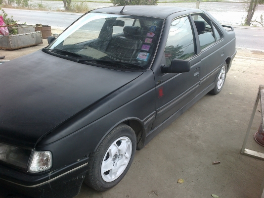 ขายแล้วขาย PEVGEOT405 ติดแก็ส30000ทะเบียนพร้อมโอน นนทบุรี บางใหญ่089-1436996