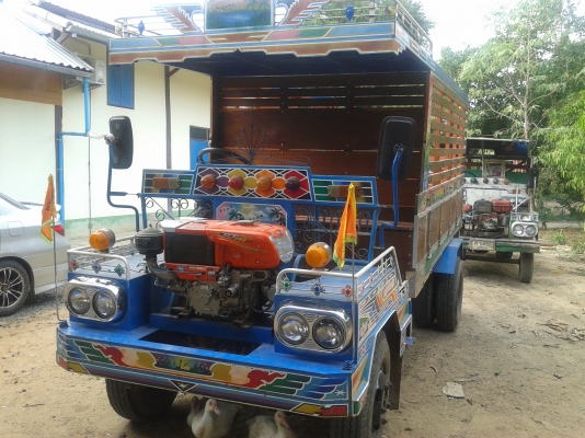 ขายอีแต๋น 6ล้อ พร้อมใช้เครื่องใหม่ 14แรง