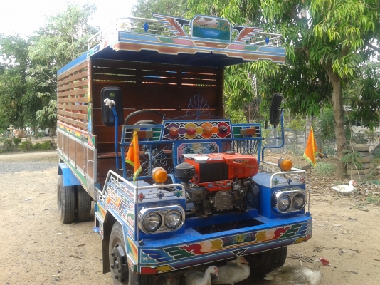 ขายอีแต๋น 6ล้อ พร้อมใช้เครื่องใหม่ 14แรง