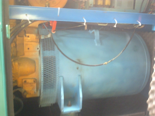 ขายเครื่องปั่นไฟ 125 KVA  เครื่อง Komutsu S6D 110 เซตนอก