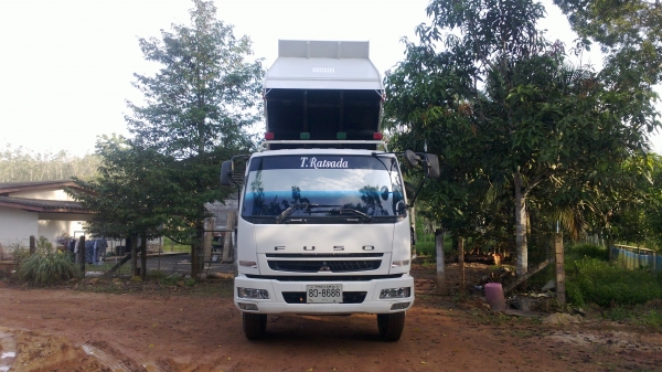 รถ6ล้อดั้มใหญ่ 240แรงม้า fusoยูโร3 ยาง1000 รถห้างแท้(ปี53)