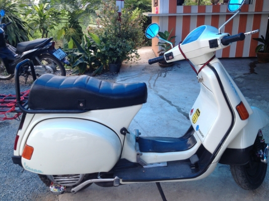 ขายด่วน Vespa150 ทะเบียนแท้โอน ขนส่ง