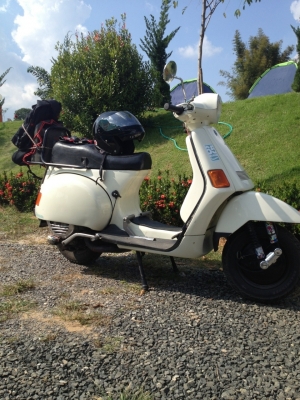 ขายด่วน Vespa150 ทะเบียนแท้โอน ขนส่ง