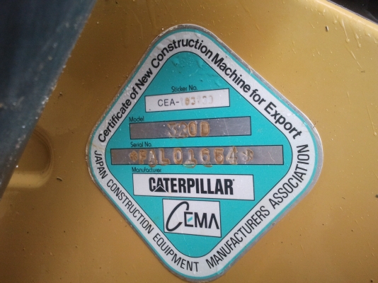 ขาย CAT 320D ไมล์ชม. 8,xxx เอกสารเล่มทะเบียน(ตค 3182) ไฟฟ้าครบเจ้าของขายเอง