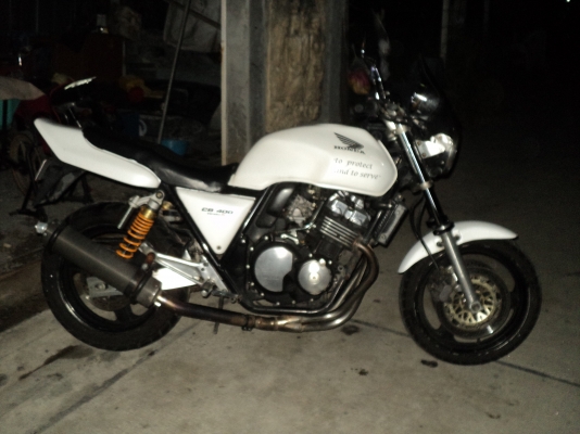 วุฒินนบุรี//CB400sfปี93ท่ิอสูตรปลายไททาเนี่ยมสวยๆขายถูกๆไปเลย