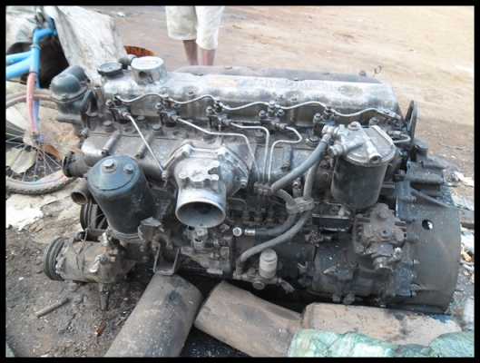 เครื่องไอ้หลง 6D16 ชาร์พละลาย ขายตามสภาพ ราคาจิ๊บๆ