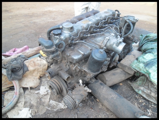 เครื่องไอ้หลง 6D16 ชาร์พละลาย ขายตามสภาพ ราคาจิ๊บๆ