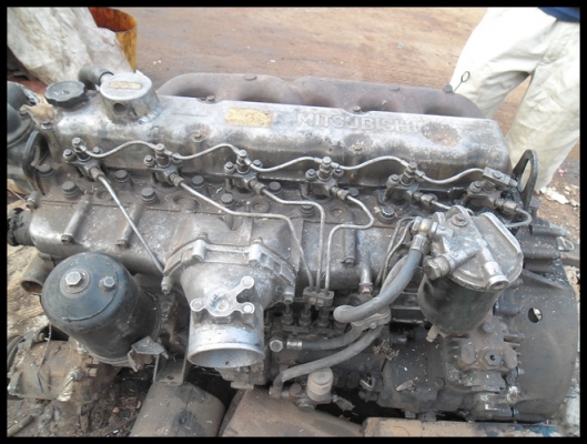 เครื่องไอ้หลง 6D16 ชาร์พละลาย ขายตามสภาพ ราคาจิ๊บๆ