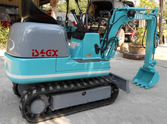 ขายรถขุดเล็ก IHI IS4GX สามารถใส่ท้ายรถปิคอัพได้ เก่านอกปรับสภาพแล้วพร้อมใช้