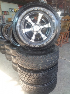 แม็ก6รู+ยางบริดสโตน