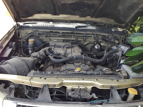 ขาย นิสสัน ฟรอนเทียร์ ปี04 เครื่อง UZ  เบนซิน+เเก๊ส ลงเล่มเเล้ว ****