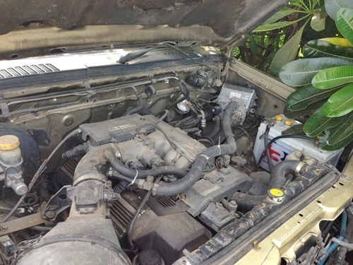 ขาย นิสสัน ฟรอนเทียร์ ปี04 เครื่อง UZ  เบนซิน+เเก๊ส ลงเล่มเเล้ว ****