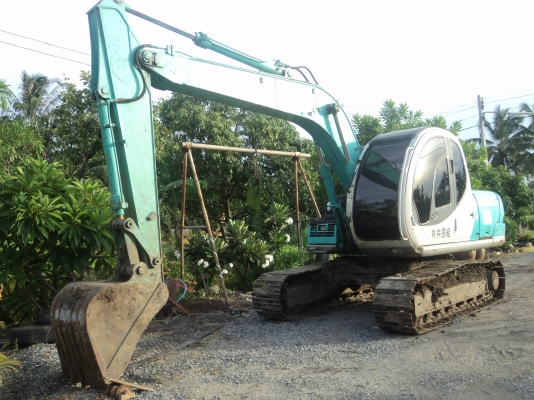 ขายด่วน KOBELCO SK120 MARK V  ใบแทรค 60 รถสวย ครบทุกอย่าง รถทำงานอยู่