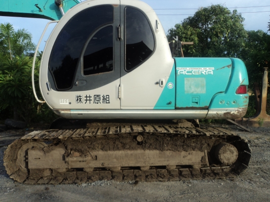 ขายด่วน KOBELCO SK120 MARK V ใบแทรค 60 รถสวย ครบทุกอย่าง รถทำงานอยู่ ขายด่วน KOBELCO SK120 MARK V ใบแทรค 60 รถสวย ครบทุกอย่าง รถทำงานอยู่