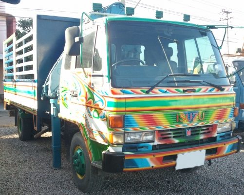 ขาย 6 ล้อ 195 ติดเครนพับ Tadano