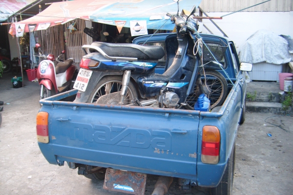 ขายมาสด้า1000 เดิมบางรถมือหนึ่ง ทะเบียนโอนพร้อมใช้