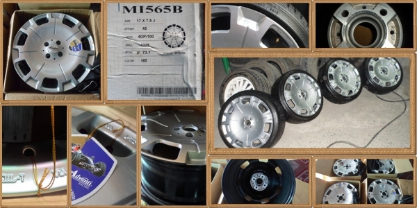 ขายยาง205/50/17 DUNLOP(1710)LM703.ชุด4เส้น 3,500฿ หรือซื้อแม๊กชุดด้านล่างนี้ แถมยางชุดนี้ให้ฟรีไปเลยครับ