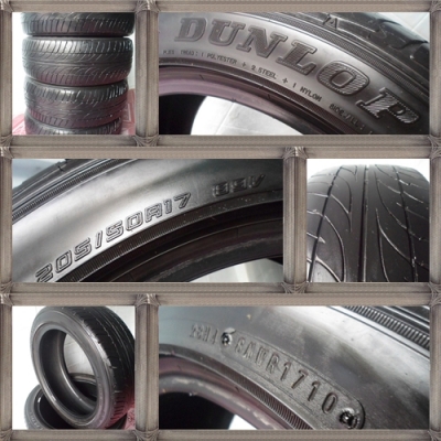 ขายยาง205/50/17 DUNLOP(1710)LM703.ชุด4เส้น 3,500฿ หรือซื้อแม๊กชุดด้านล่างนี้ แถมยางชุดนี้ให้ฟรีไปเลยครับ