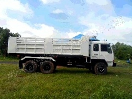 รถบรรทุก 10 ล้อดั๊พม์ ยี่ห้อ MITSUBISHI รุ่น FUSO
