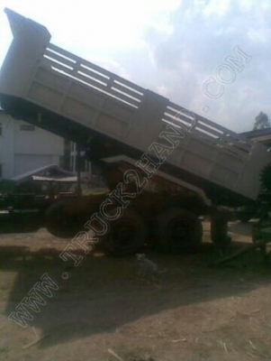 รถบรรทุก 10 ล้อดั๊พม์ ยี่ห้อ MITSUBISHI รุ่น FUSO