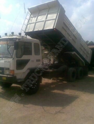 รถบรรทุก 10 ล้อดั๊พม์ ยี่ห้อ MITSUBISHI รุ่น FUSO