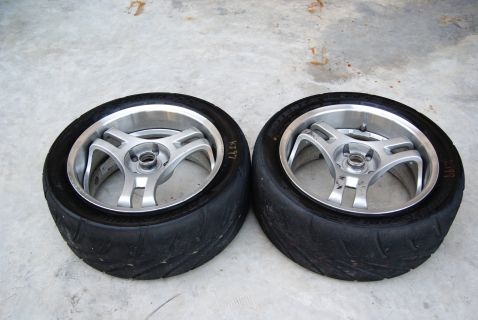 ล้อ advan ขอบ17x8 et38 5รู114 จัดไป 1คุ่ japanเเท้