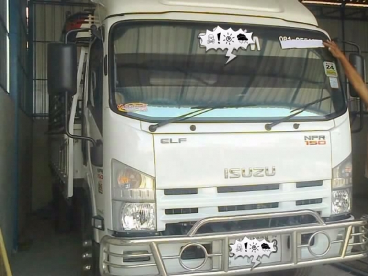 ISUZU NPR 150 HP EURO2 ปี 53 รถสวยจัดเหมือนใหม่ วิ่งน้อยใช้งาน 17,373 กม. กระบะคอกเหล็กยาว 5 เมตร ภายในเก๋งสวยครบ แอร์เย็น พวงมาลัยเพาเวอร์ ช่วงล่างเดิมๆแน่นดี ยางสภาพดี 80\% พร้อมใช้งาน เอกสารทะเบียนภาษีครบพร้อมโอนครับ